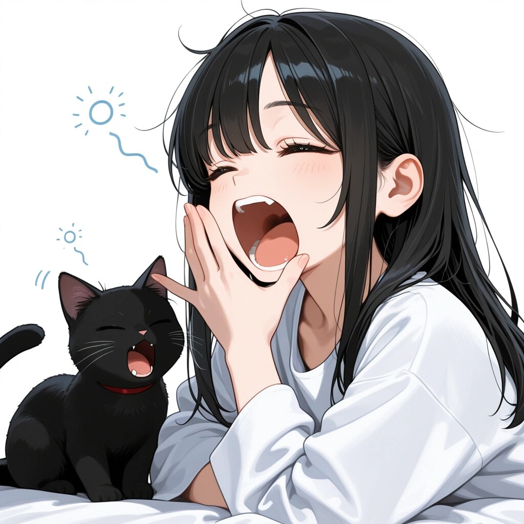 伝染した😹