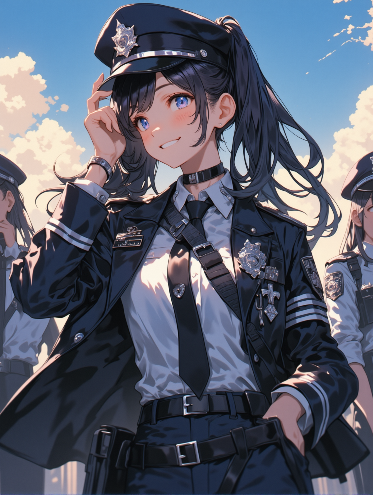 私が警察官_1 | の人気AIイラスト・グラビア