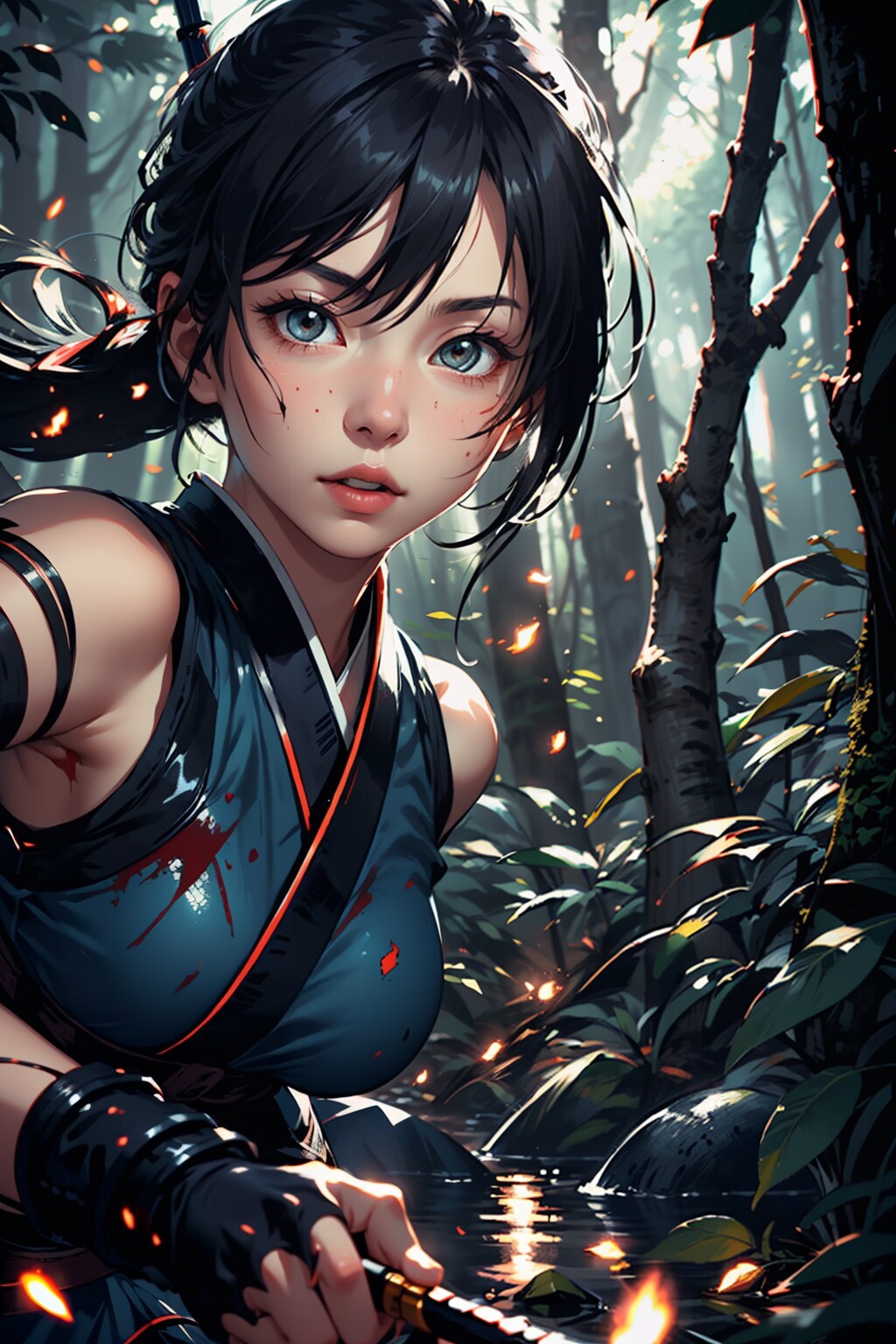 死して屍拾う者無し，ただ修羅の道を行くのみ