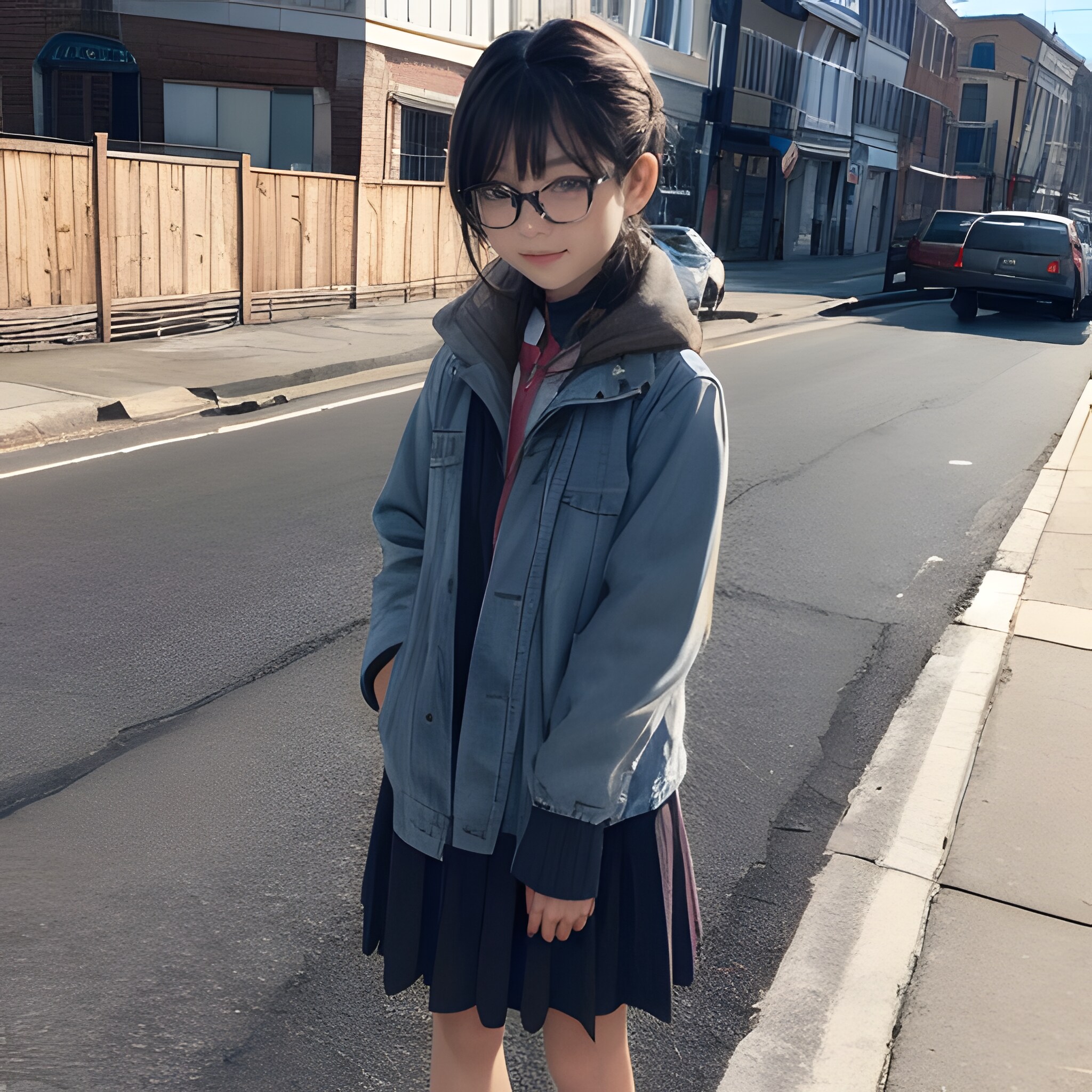 メガネっ娘