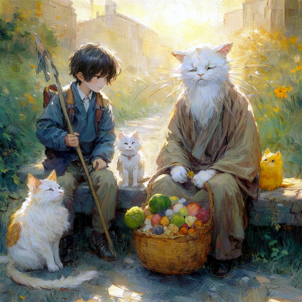 猫仙人に話しを聞く