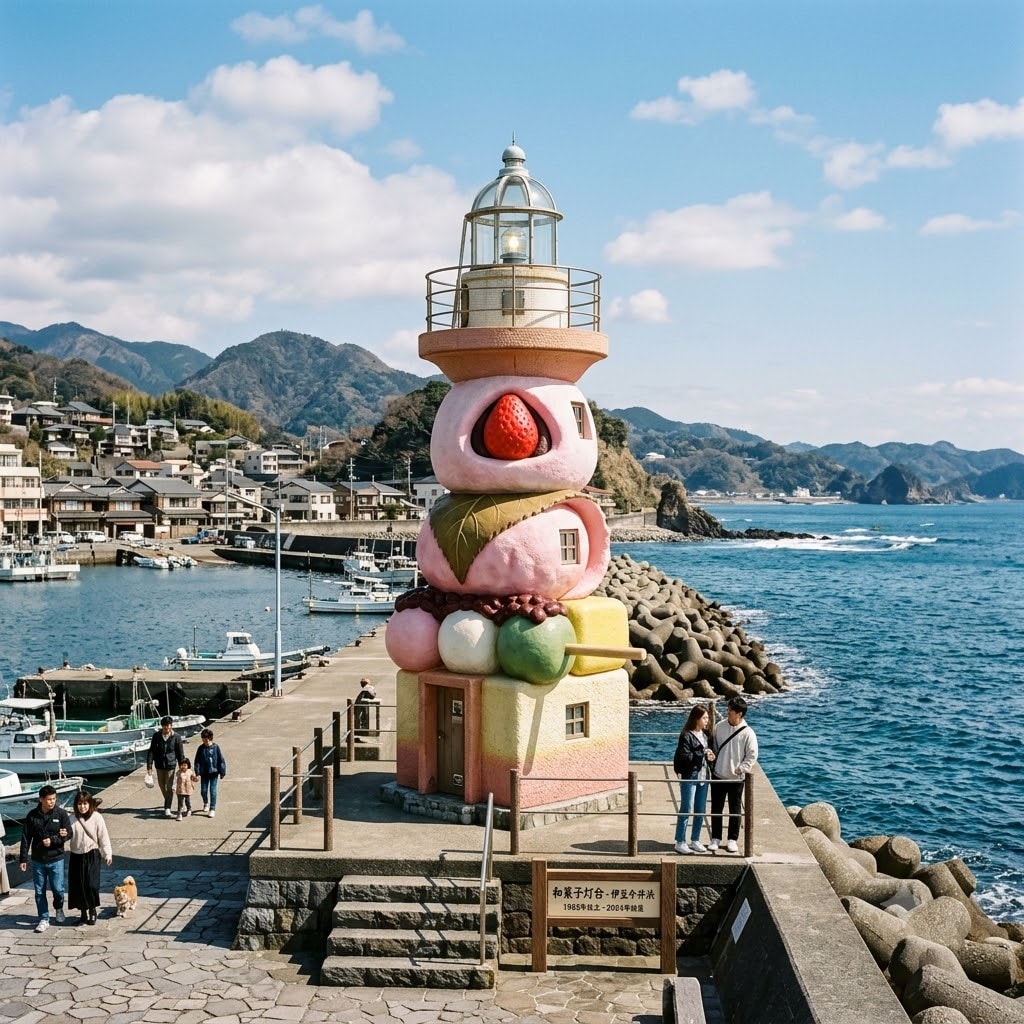 和菓子っぽい灯台