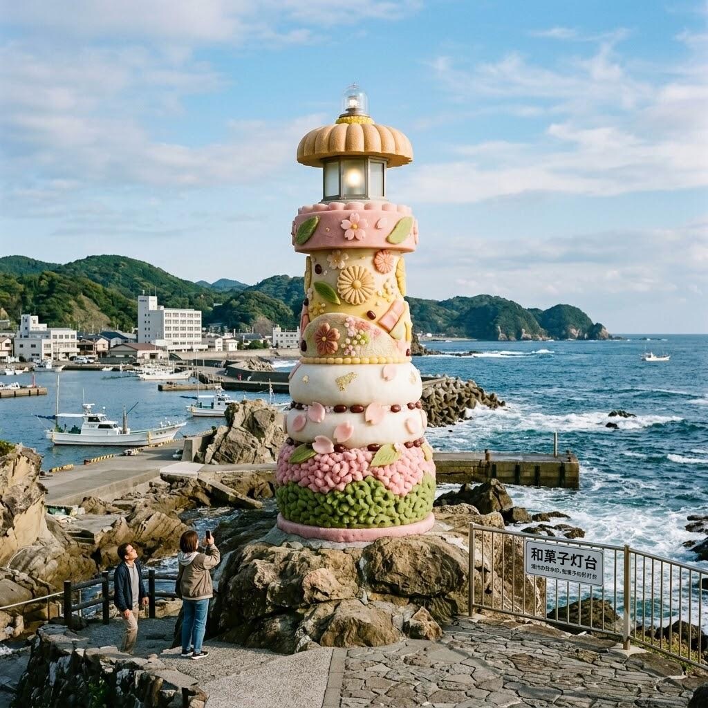 和菓子っぽい灯台