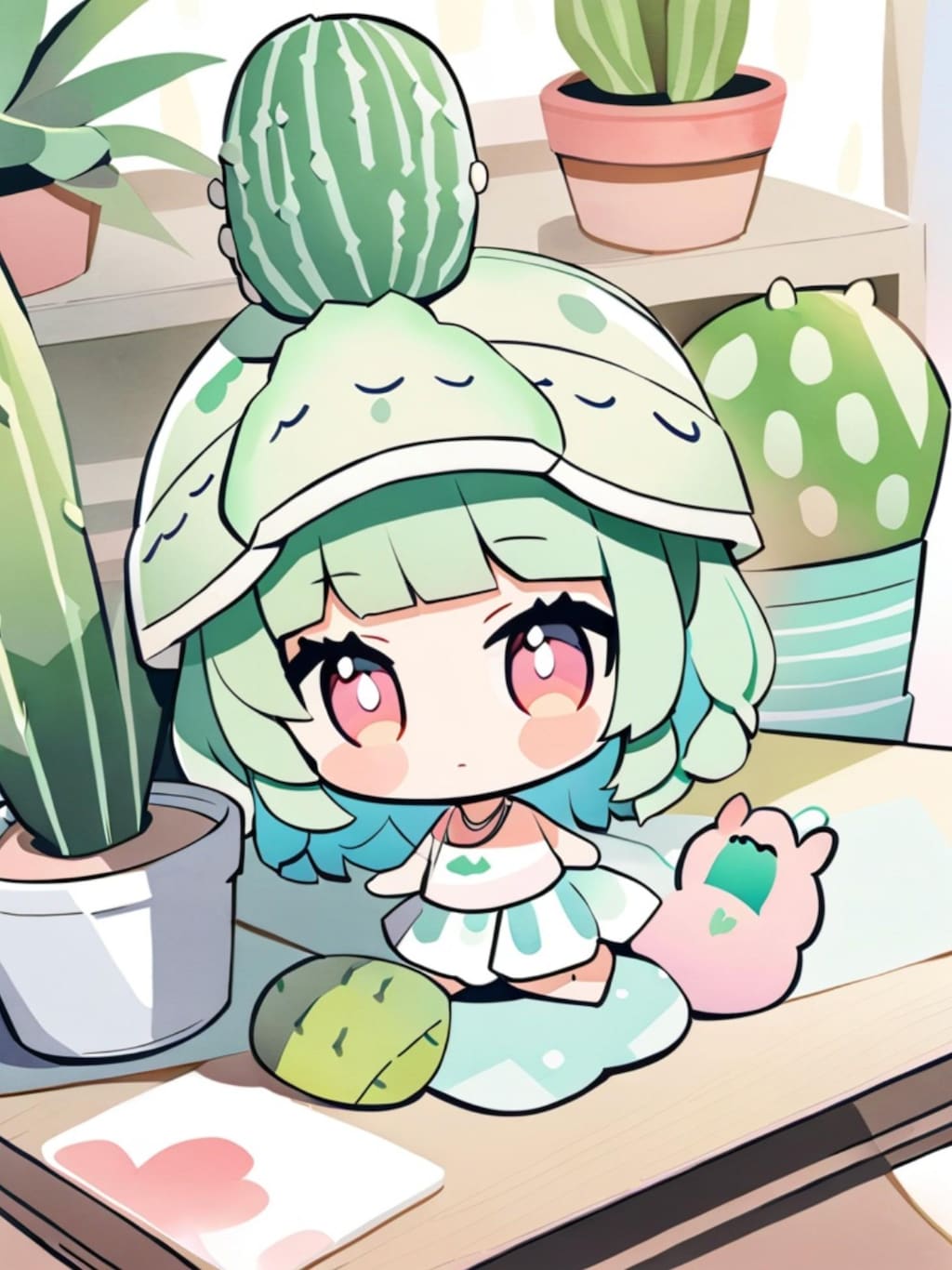 サボテン娘ちゃん