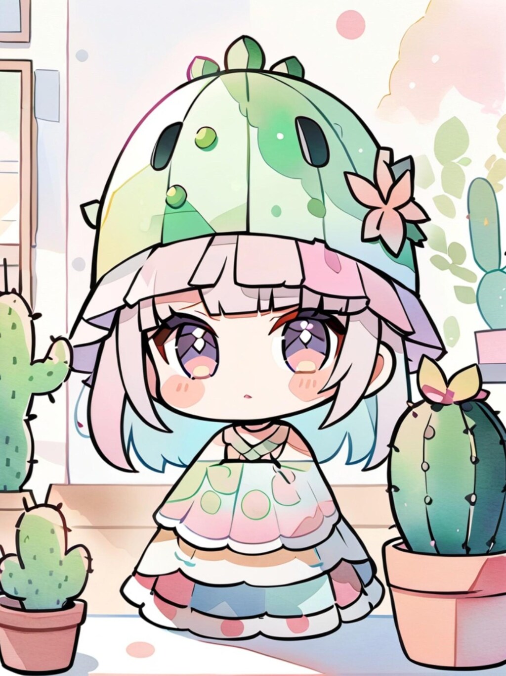 サボテン娘ちゃん