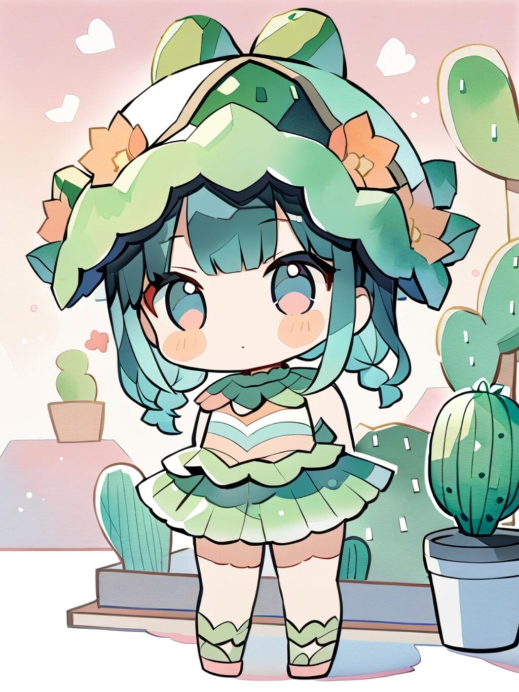 サボテン娘ちゃん