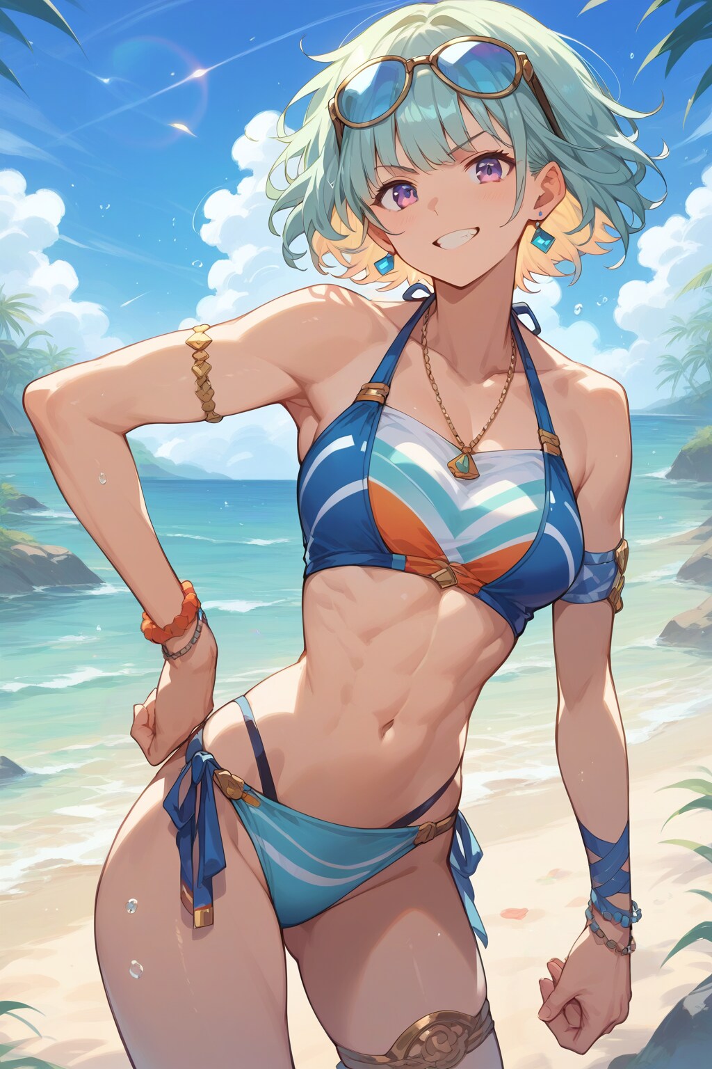 レスラーさんの夏休み