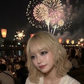 金髪ちゃん　花火大会2 8枚目
