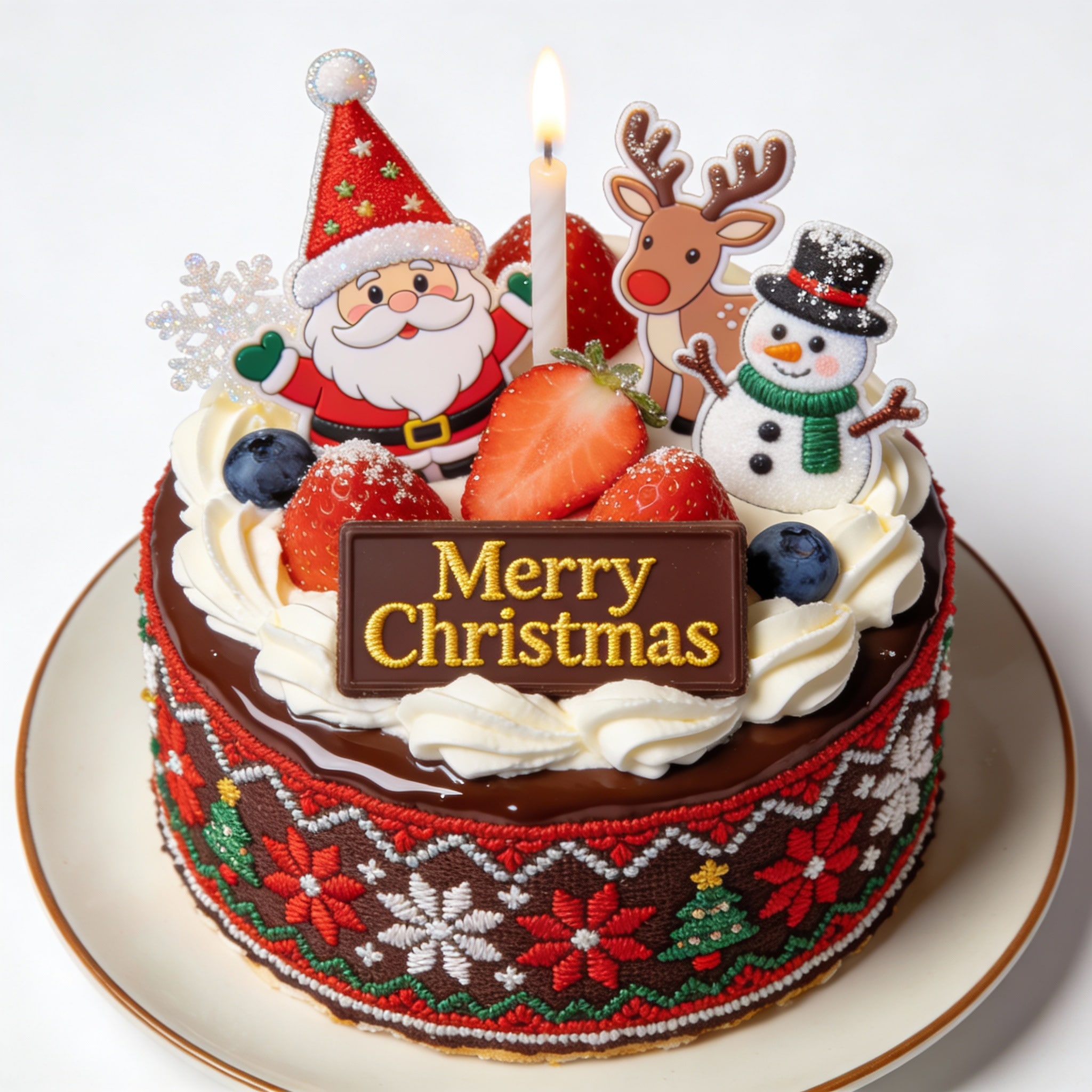 クリスマスケーキ【プエブラ】 | の人気AIイラスト・グラビア