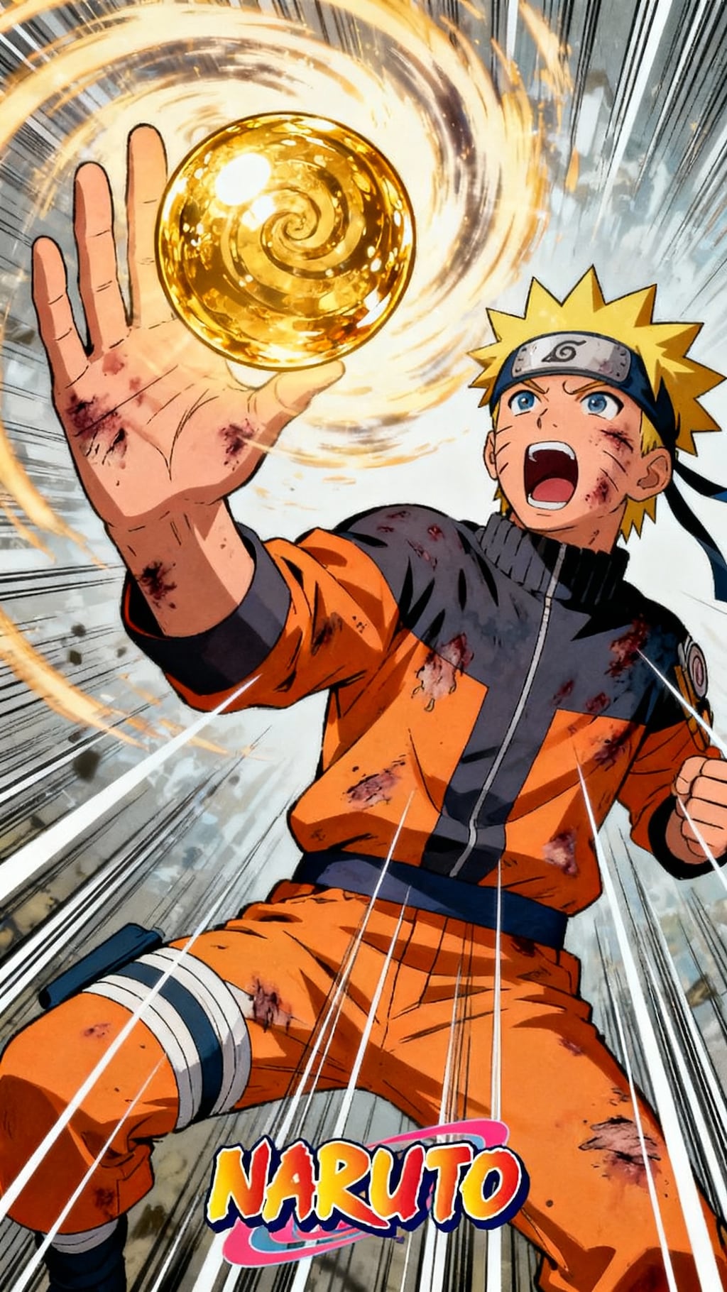 キンタマ螺旋丸!!