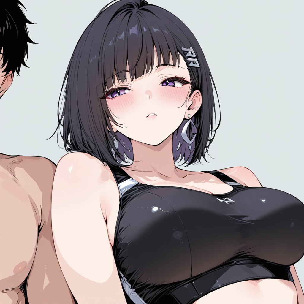 黒髪ショートの女の子