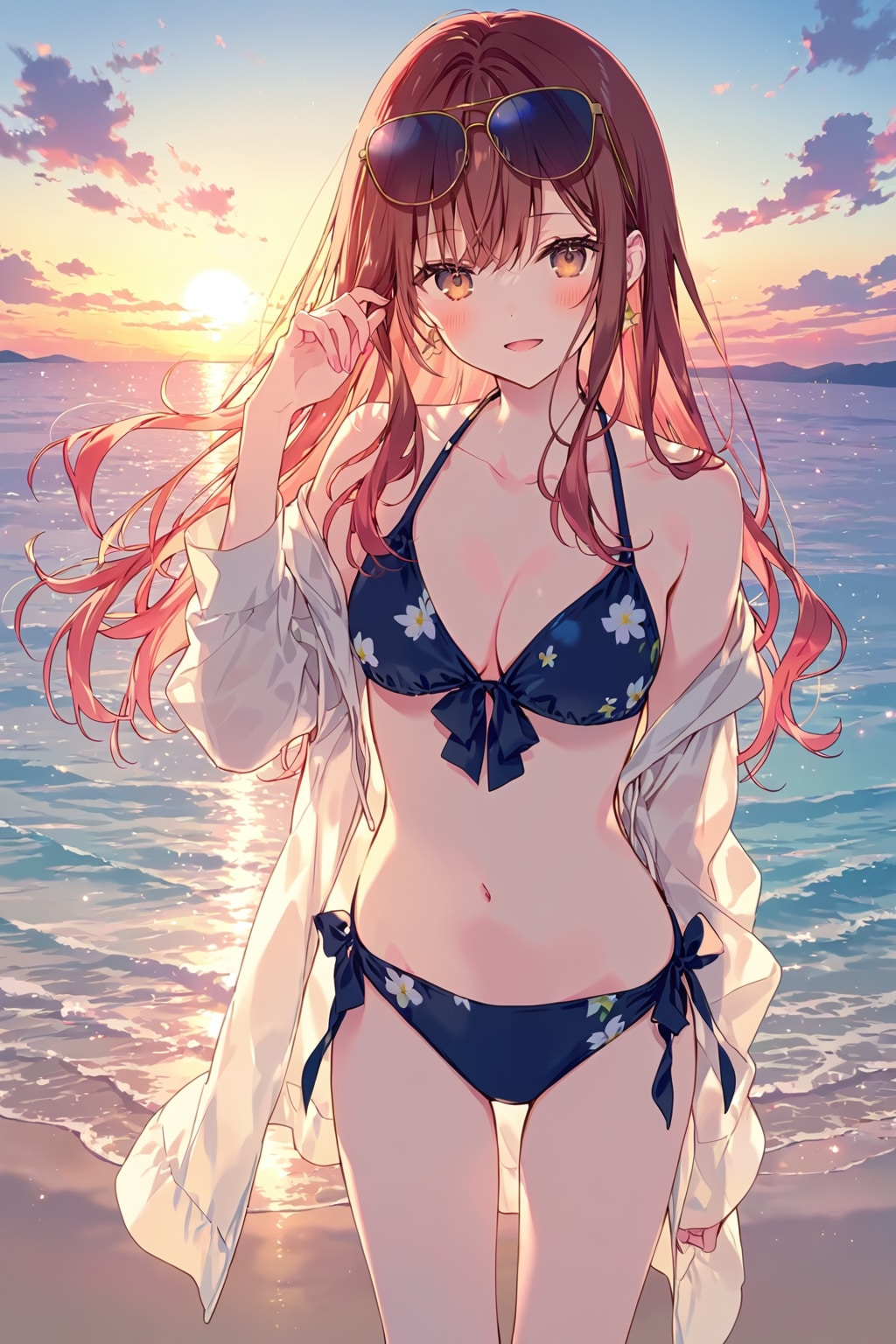 夕焼けサングラス