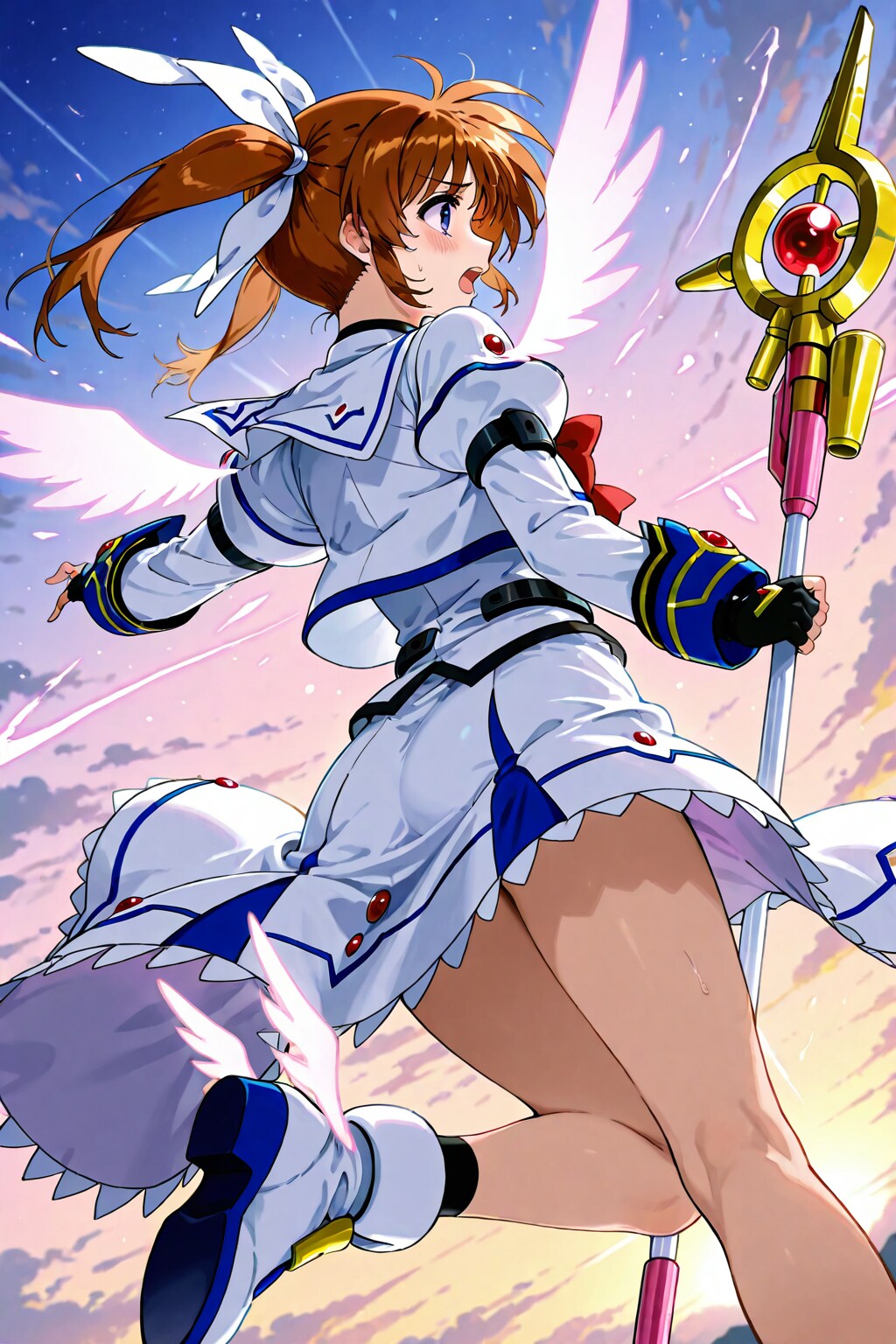 なのはとレイジングハート | の人気AIイラスト・グラビア