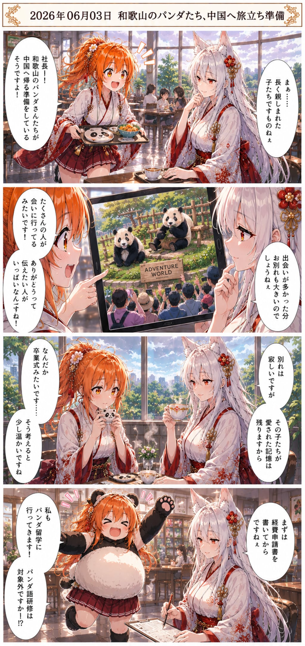 毎日漫画　10時　ほっこりニュース