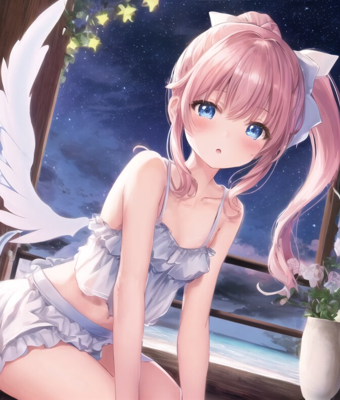 もう寝る時間、おやすみ、また会えるよね♡