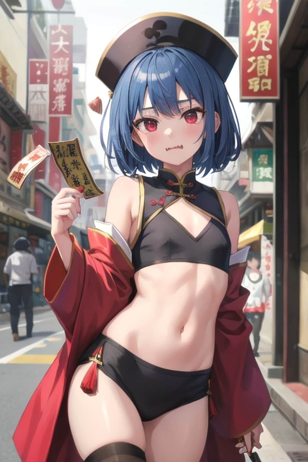 一名を覗いて男の娘キョンシーズ