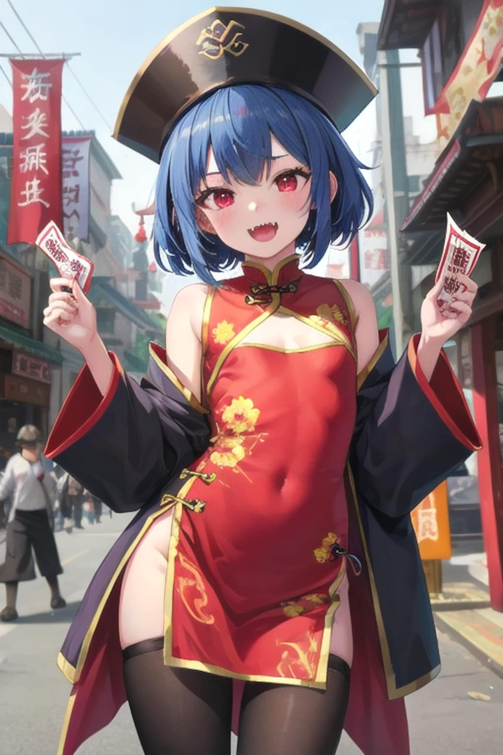 一名を覗いて男の娘キョンシーズ