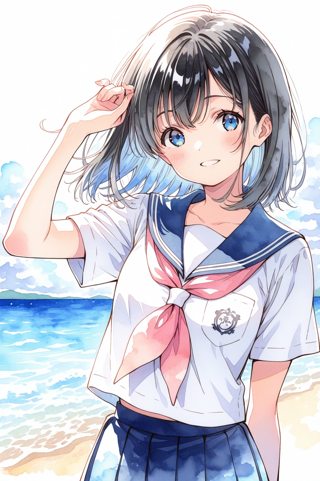 夏の少女 | の人気AIイラスト・グラビア