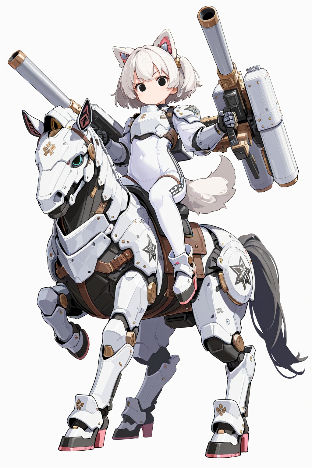 ヴァイスアイン・ケンタウロス型ユニット装着前