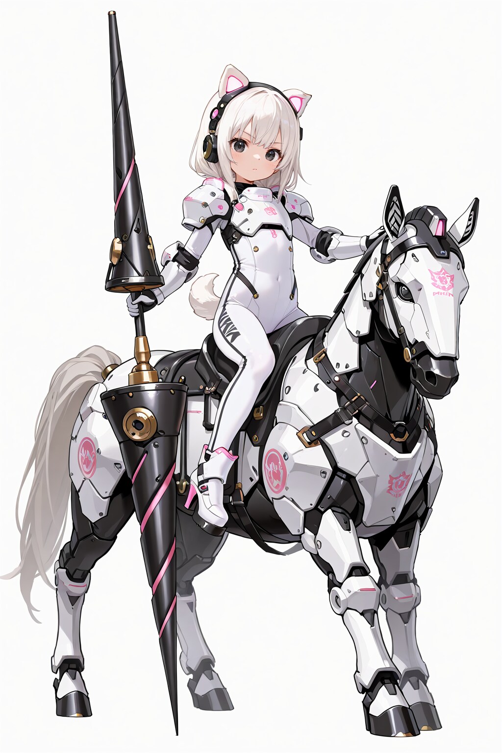 ヴァイスアイン・ケンタウロス型ユニット装着前