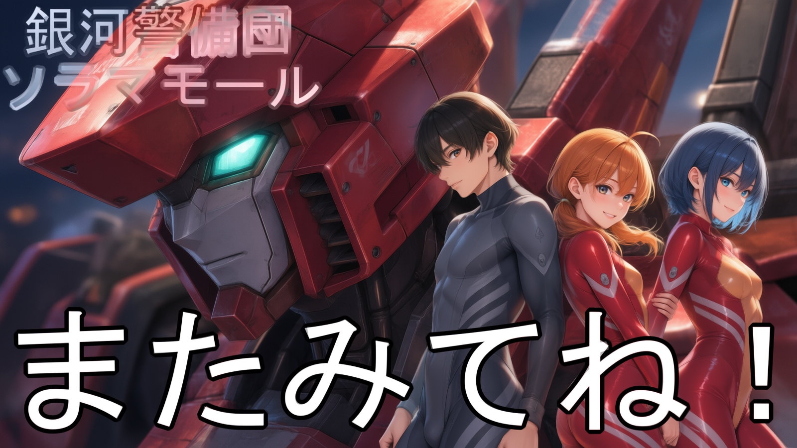 架空のロボアニメ