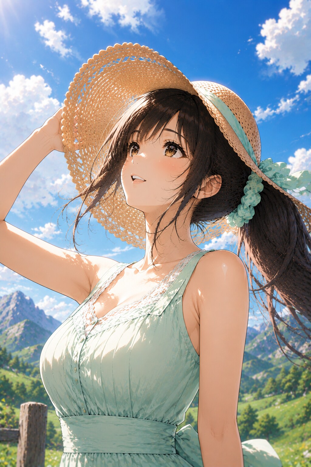 高原にて