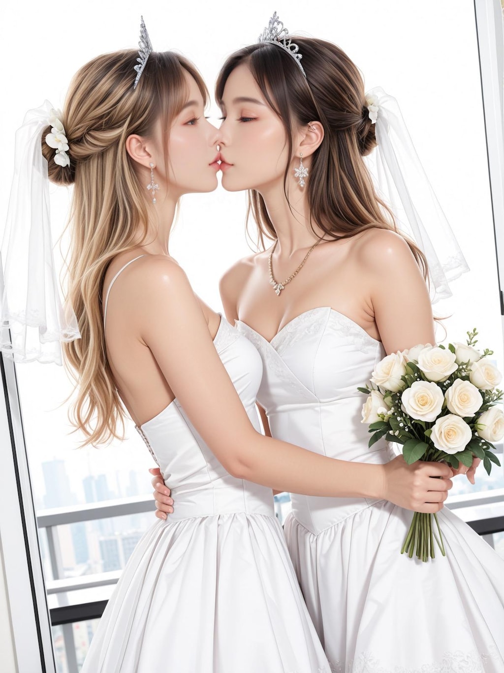 秋の百合キス祭り企画参加投稿