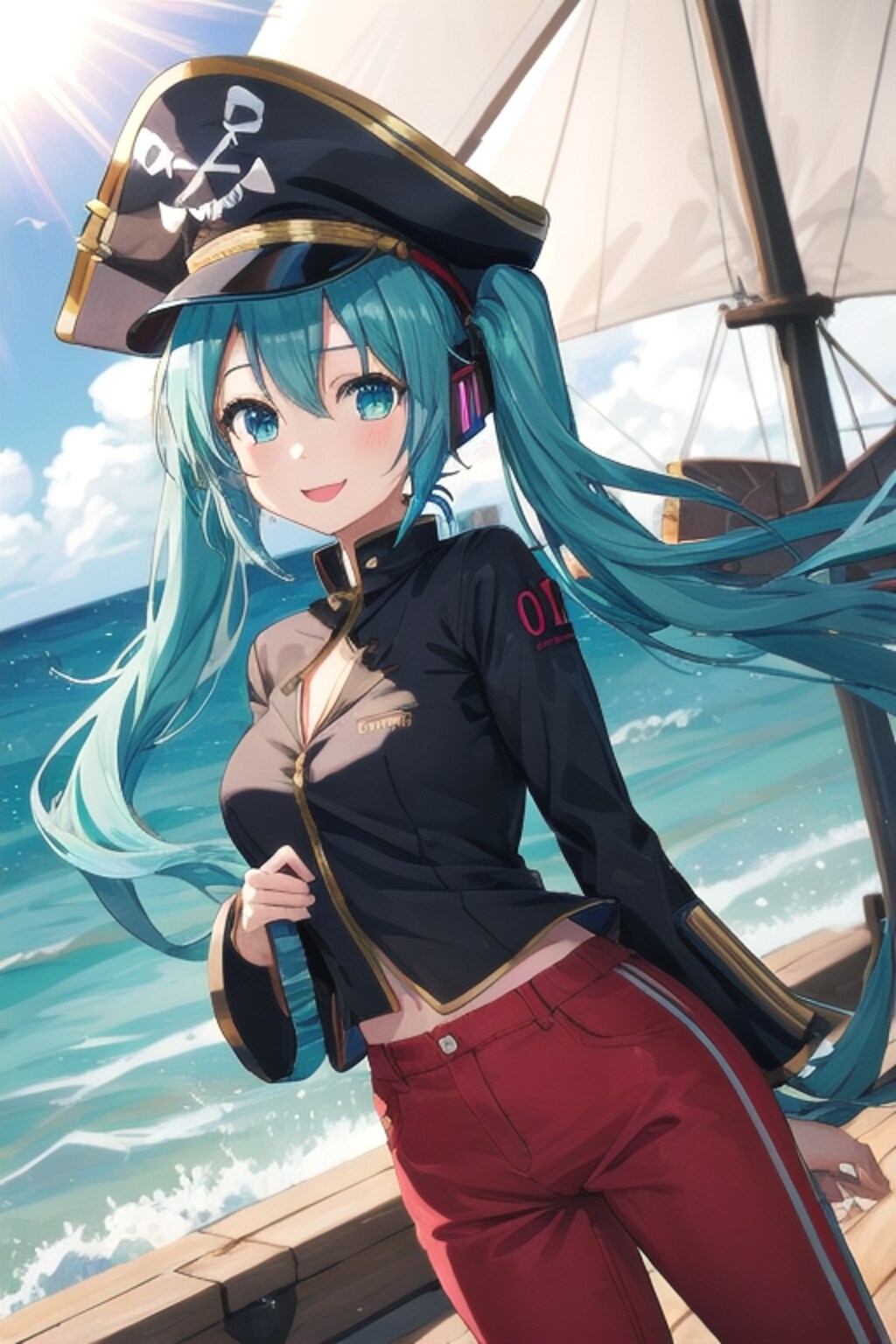 海賊船長ミクちゃん