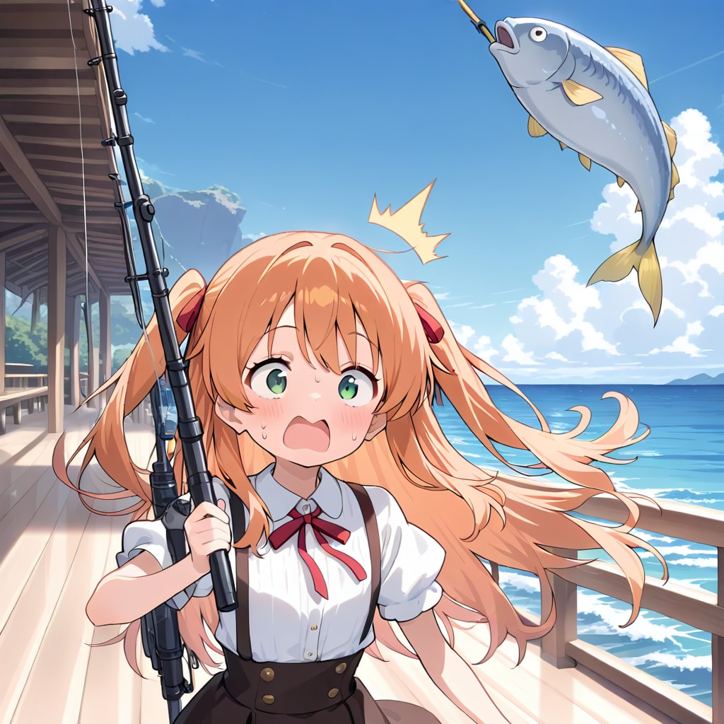 釣れちゃった