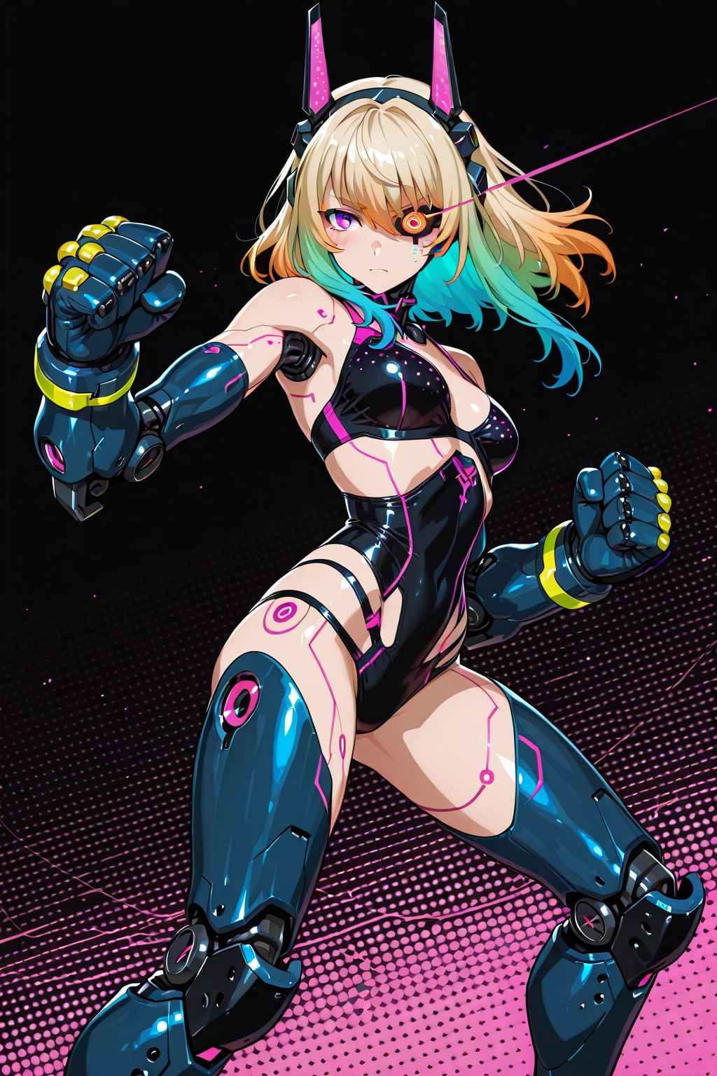 アンドロイド格闘技戦の選手
