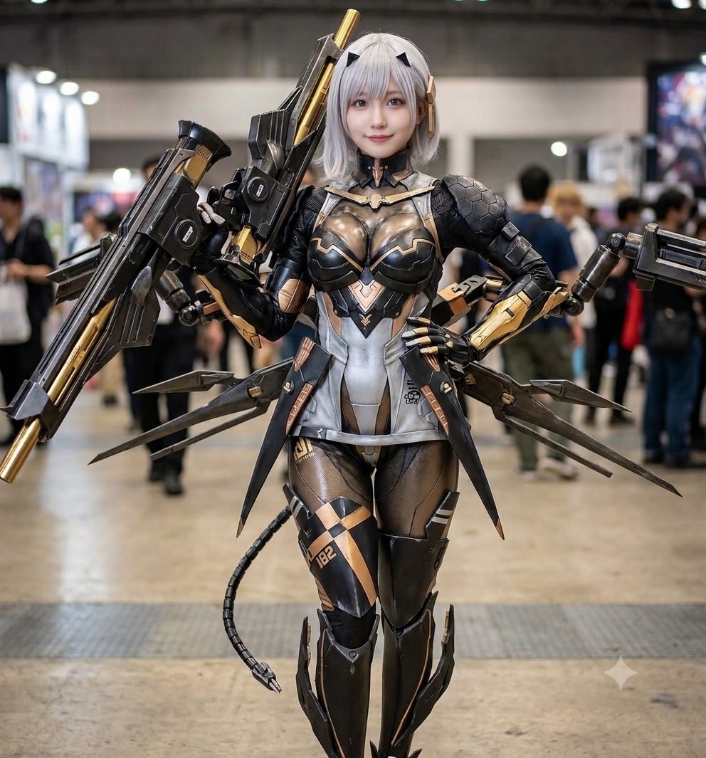 勝利の女神 NIKKE モダニアのコスプレ