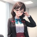 リーダーとしての将来を嘱望された少女 2枚目