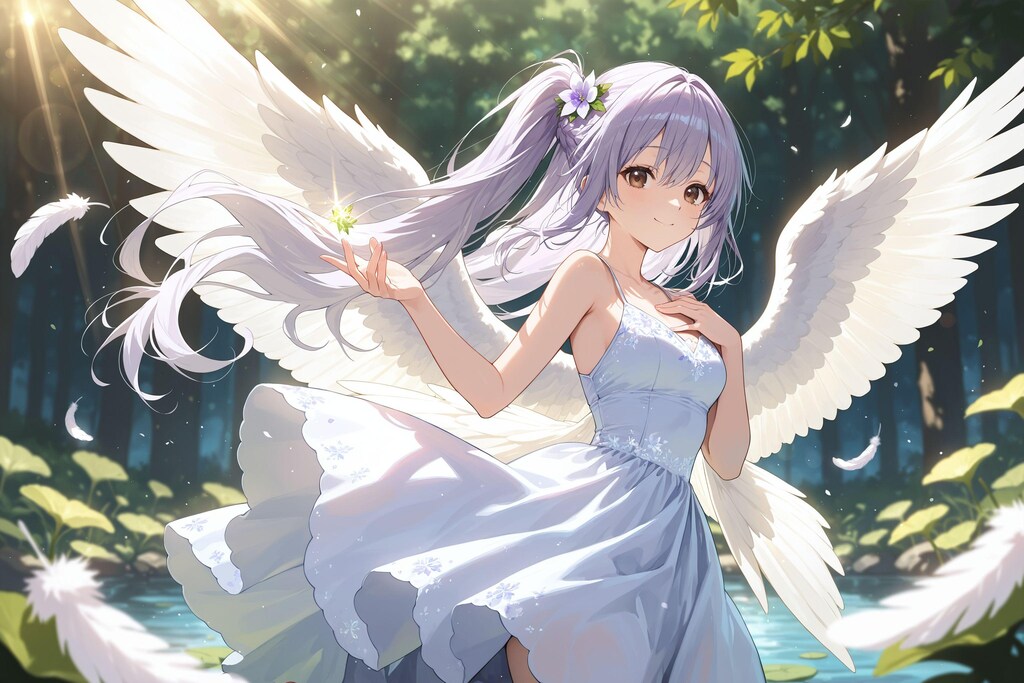 天使さん頑張ります