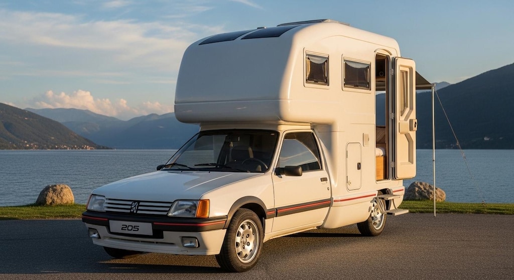 プジョー205キャンピングカー