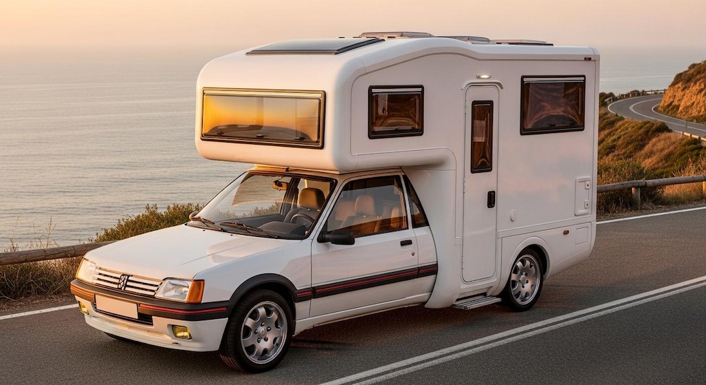 プジョー205キャンピングカー
