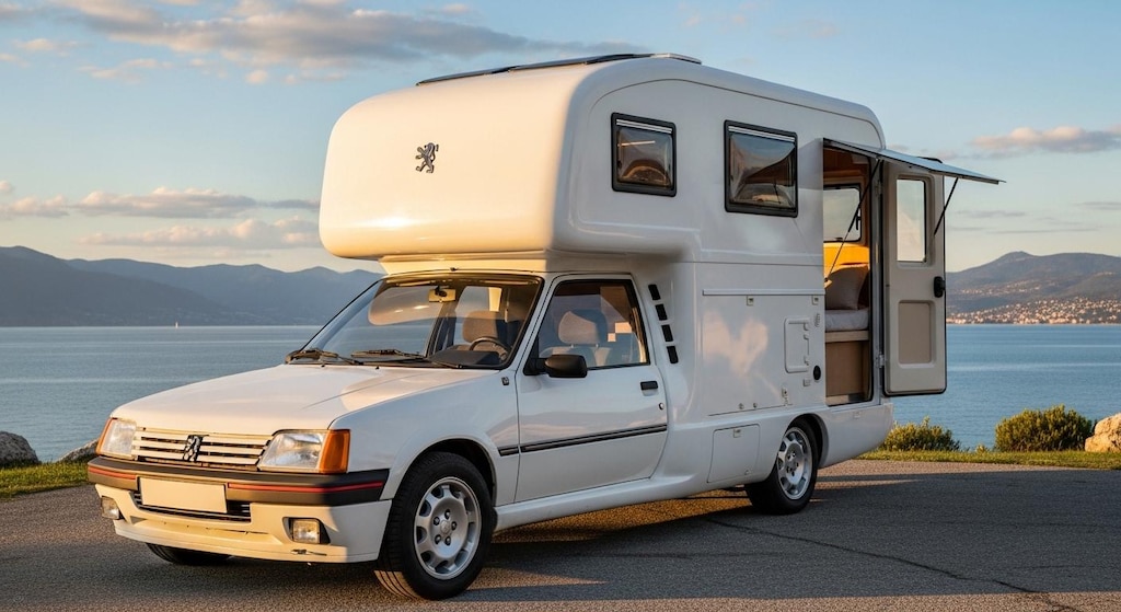 プジョー205キャンピングカー