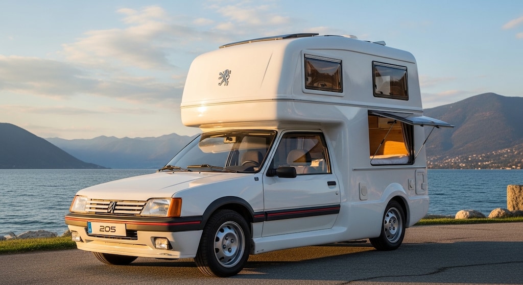 プジョー205キャンピングカー