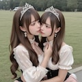 地雷系ちゃんのレズビアン027《うさちゃんもいるよSeaArt》 5枚目