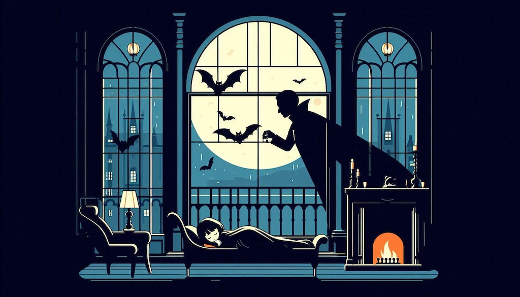 一日の終り (月と少女13)