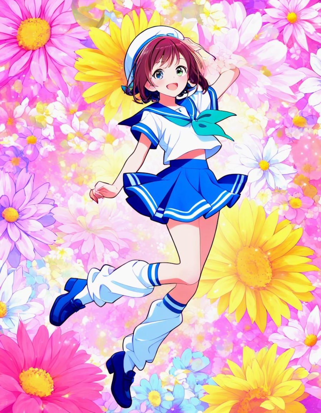 アニメキャラ風セーラーお姉やん