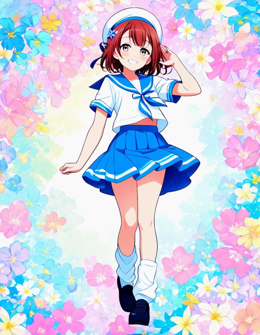 アニメキャラ風セーラーお姉やん