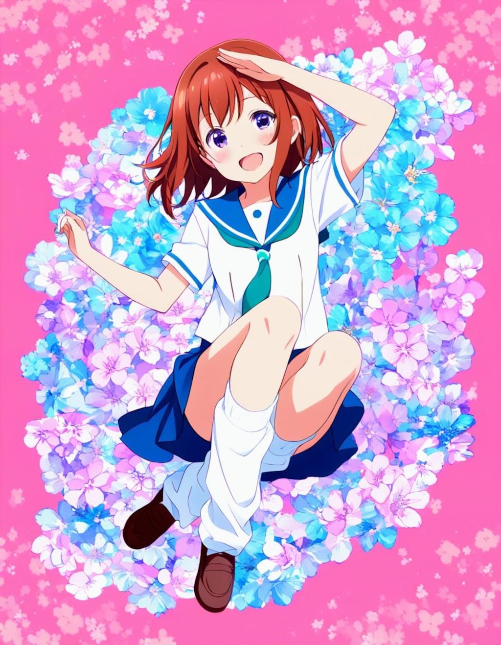 アニメキャラ風セーラーお姉やん