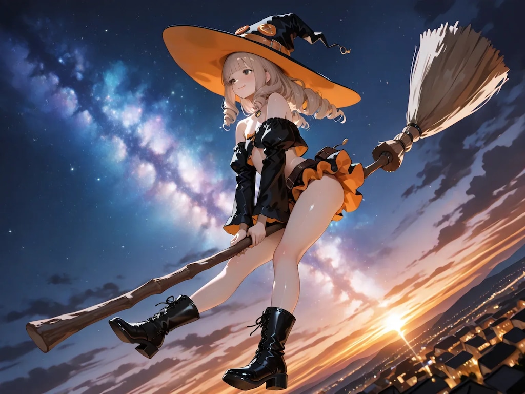 その他生成の魔女っ子