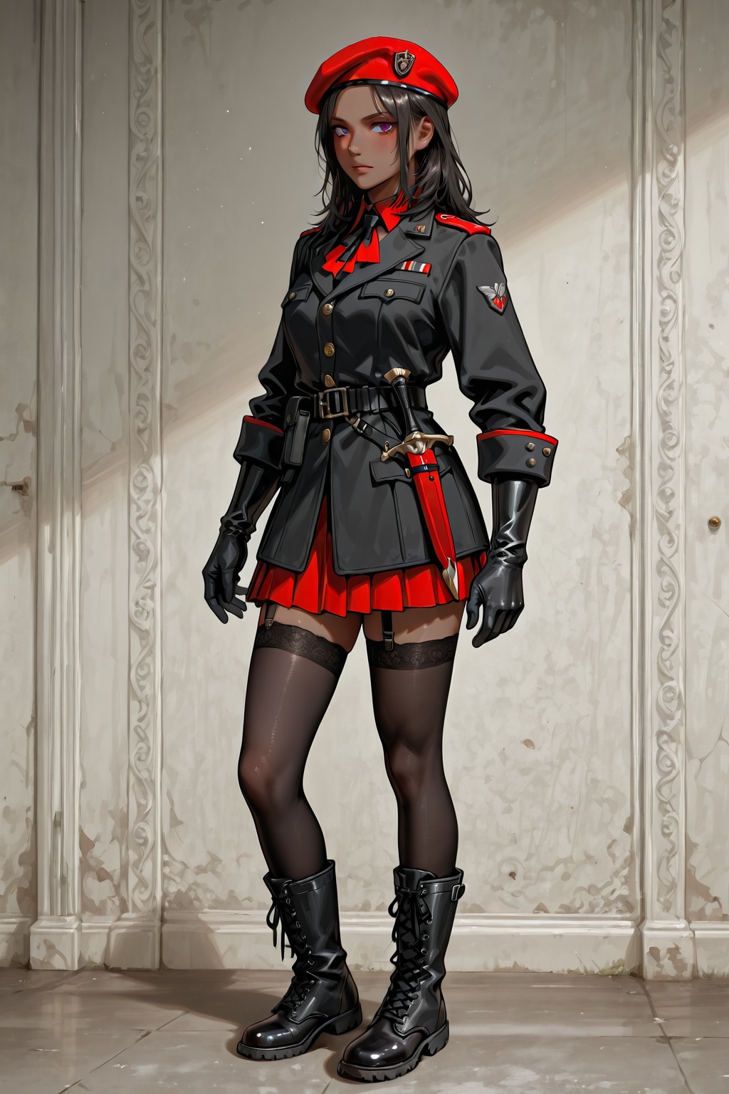 赤と黒の対比が美しいと思う