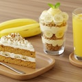 デザートのバナナスイーツセット 4枚目
