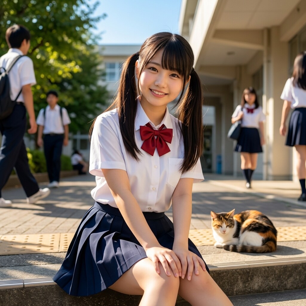 黒ツイさん。猫