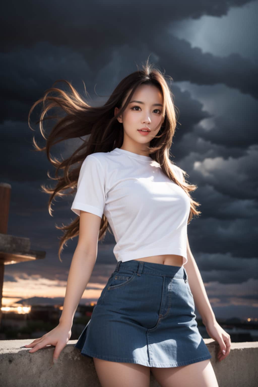 雲が出てきたね