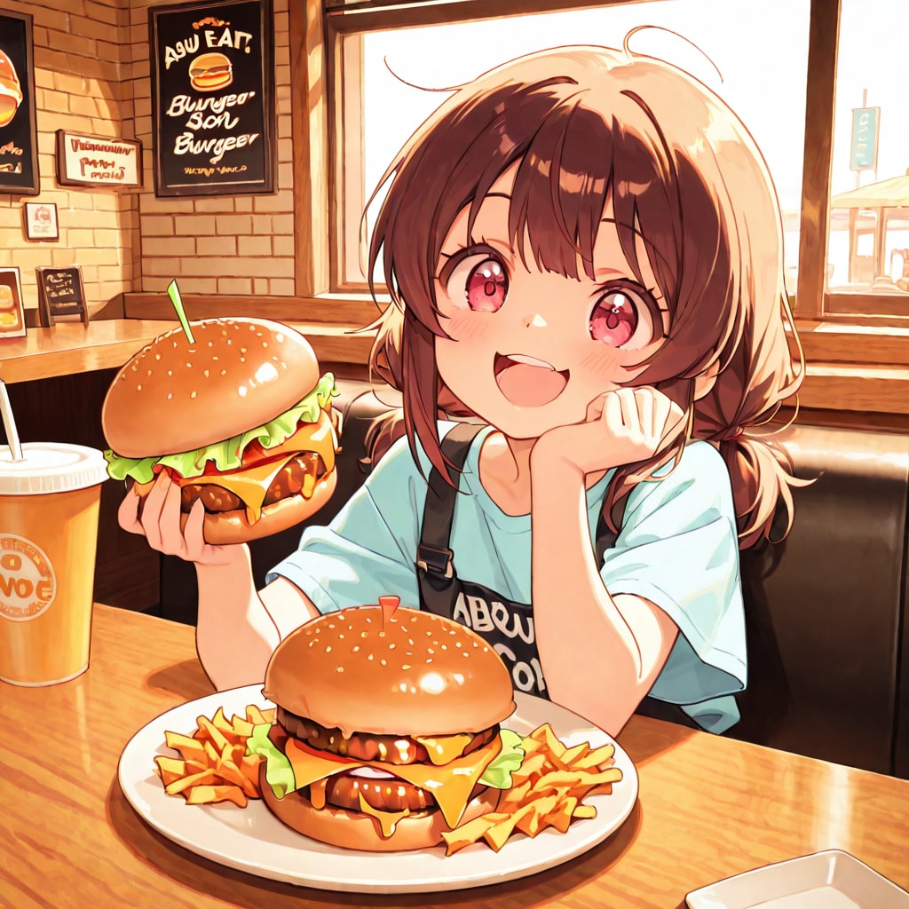 小さいハンバーガーのつもり