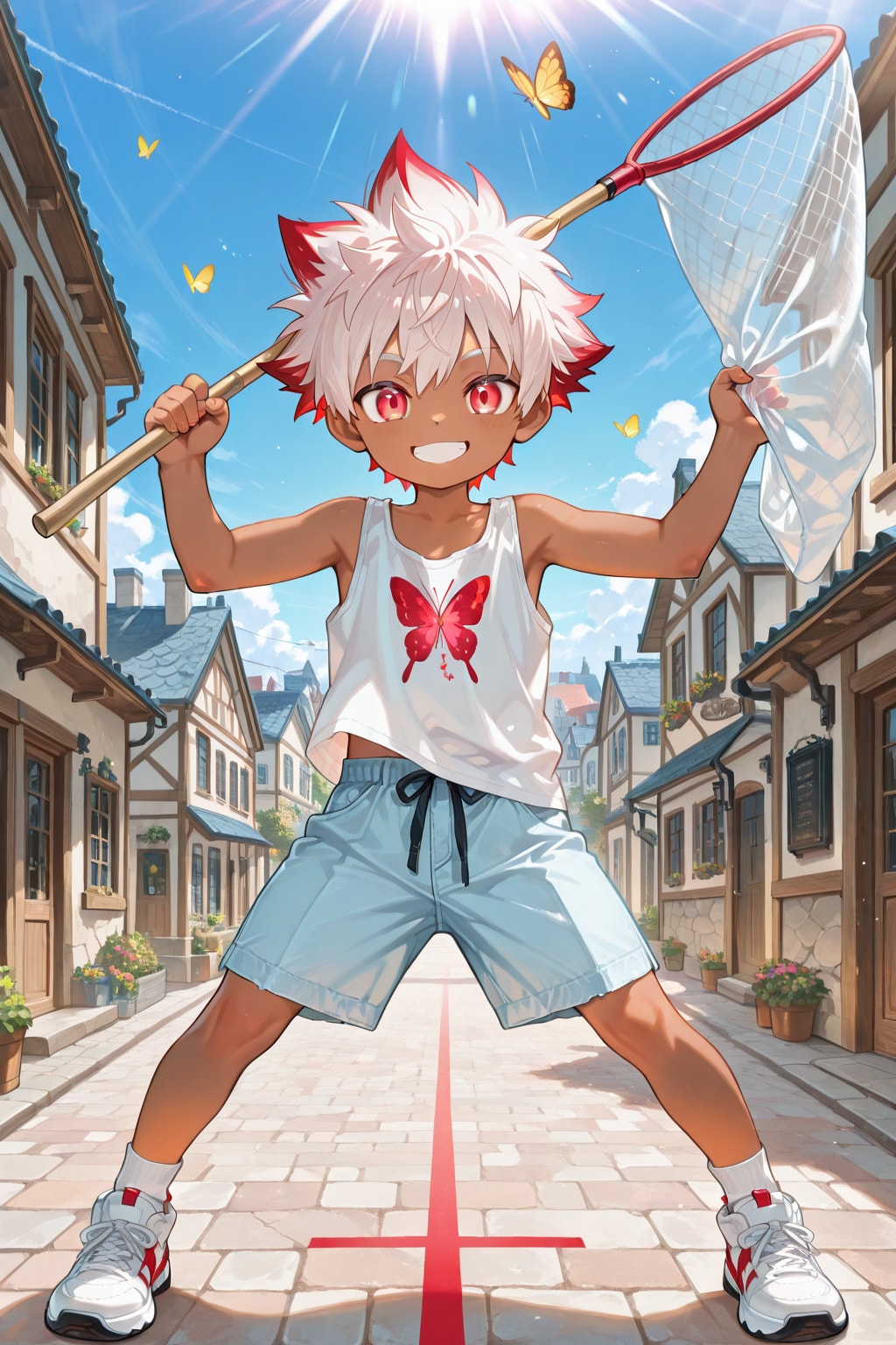 晴れの擬人化