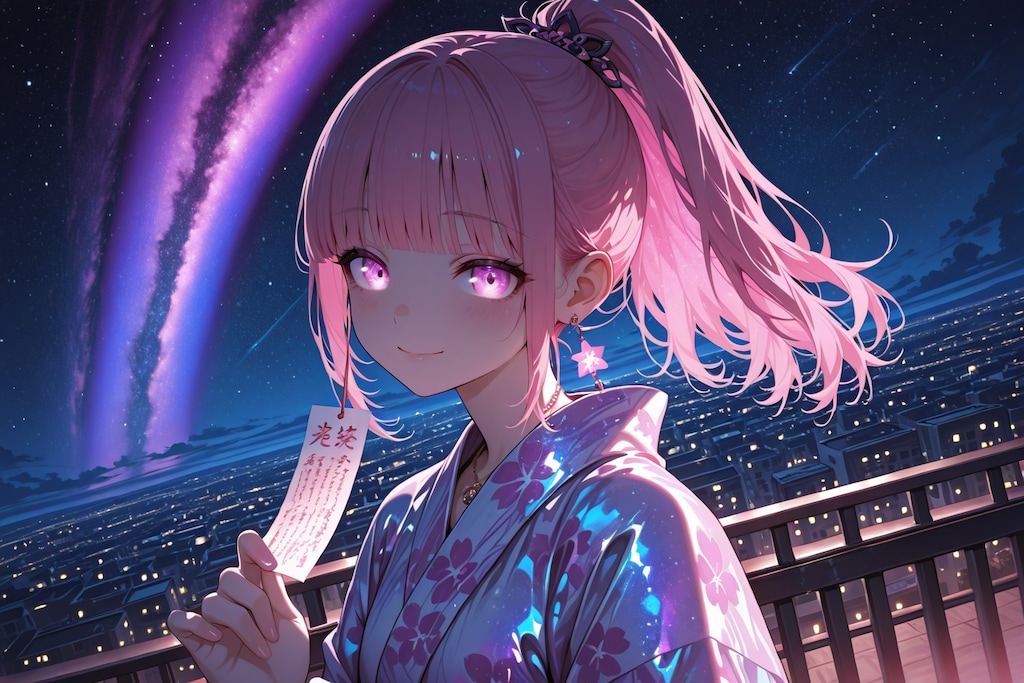 CANDYちゃんと七夕浴衣デート